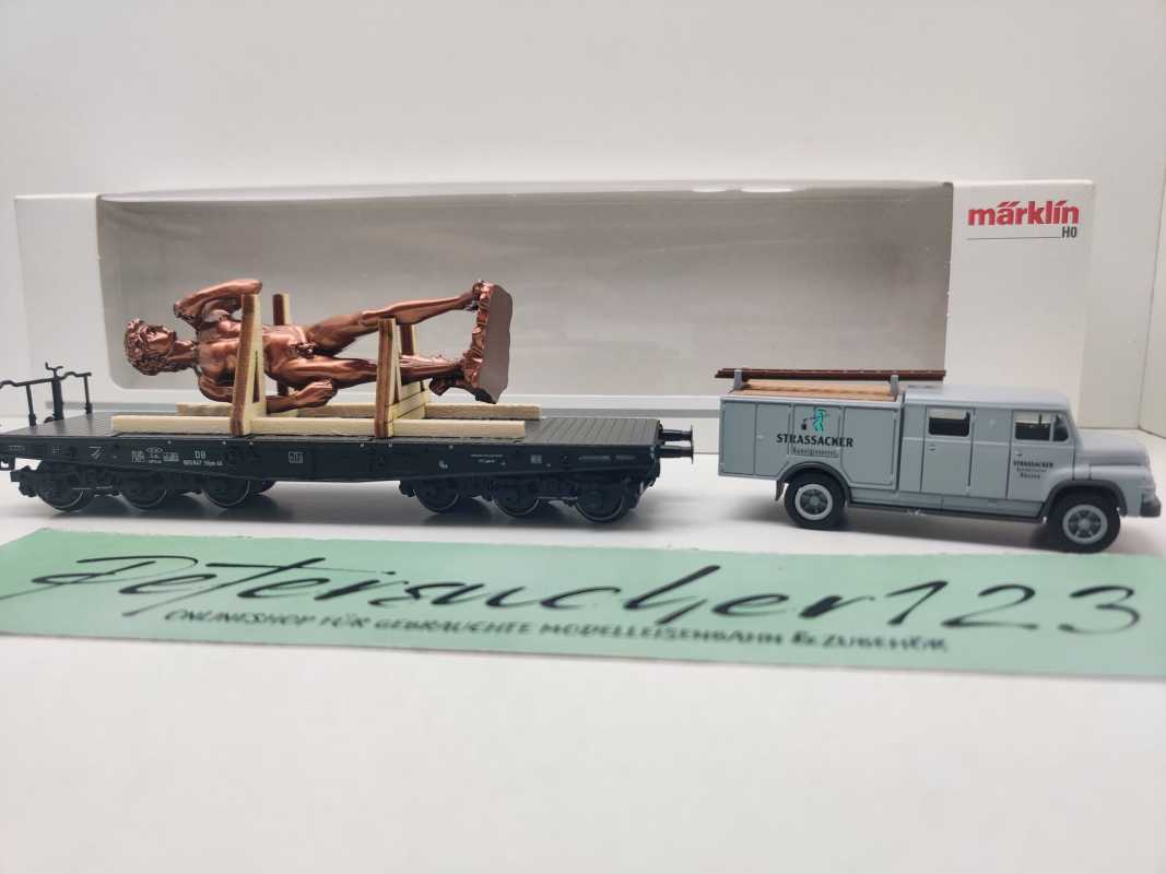 Märklin H0 AC 48007 Museumswagen-Set'07 "Strassacker" / NEM / DB / OVP weiß