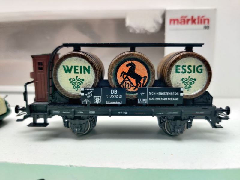 Märklin H0 AC 48008 Museumswagen-Set 2008 "Hengstenberg" / NEM / DB / OVP