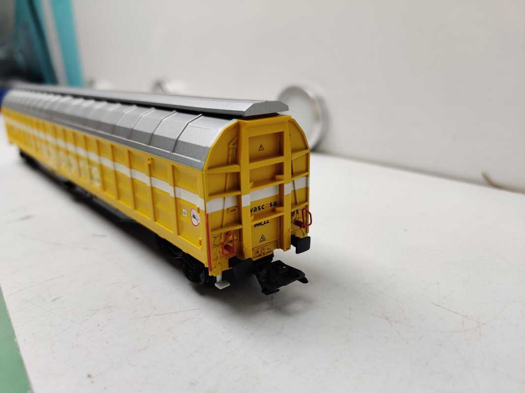 Märklin H0 AC 48059 / Großraum-Schiebewandwagen /  Bauart Habbiillnss / Privatbahngesellschaft Wascosa / NEM