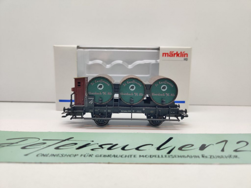 Märklin H0 AC 48097 Museumswagen 1997 "Kauffmann" / NEM / K.W.St.E. / ErsatzVP weiß