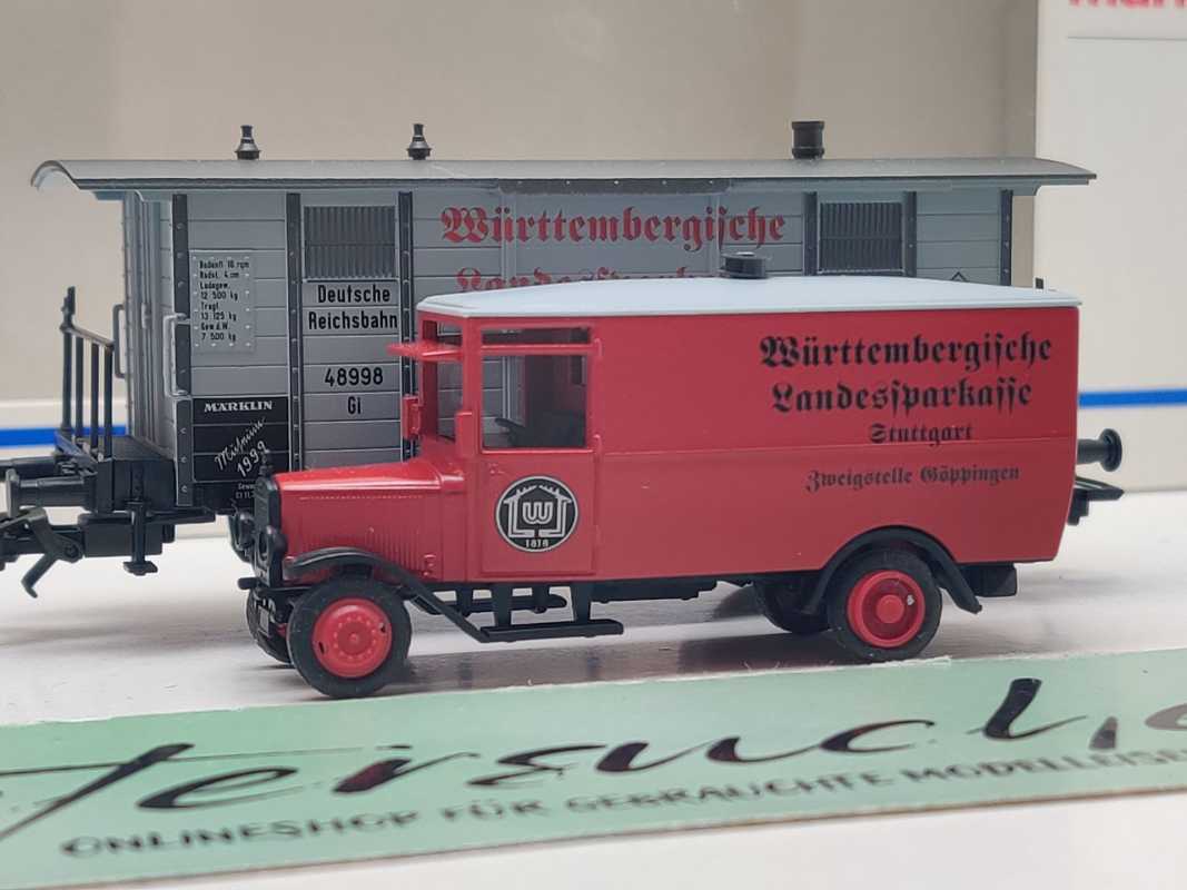 Märklin H0 AC 48099 Museumswagen-Set 1999 ,,Würt. Landesspark" NEM / DRG / OVP