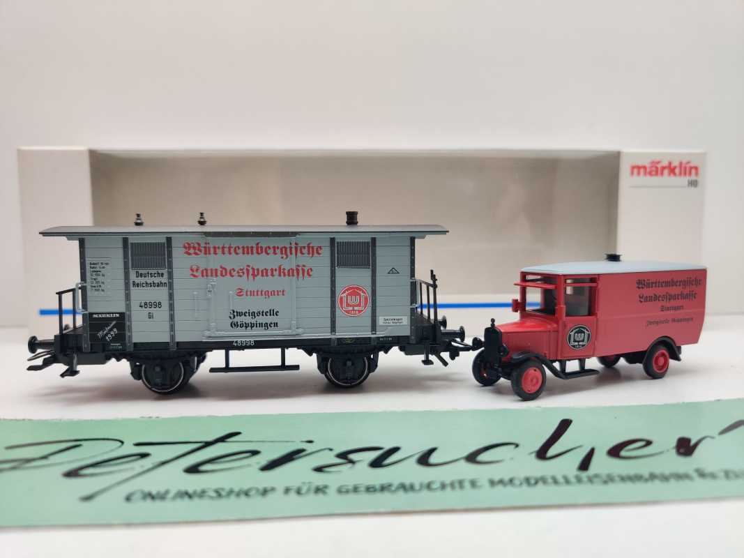 Märklin H0 AC 48099 Museumswagen-Set 1999 ,,Würt. Landesspark" NEM / DRG / OVP