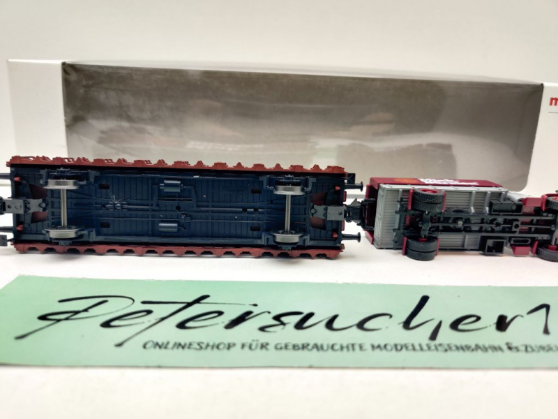 Märklin H0 AC 48112 Museumswg 2012 "Mink-Bürsten" / Kklm433 / NEM / DB / OVP weiß