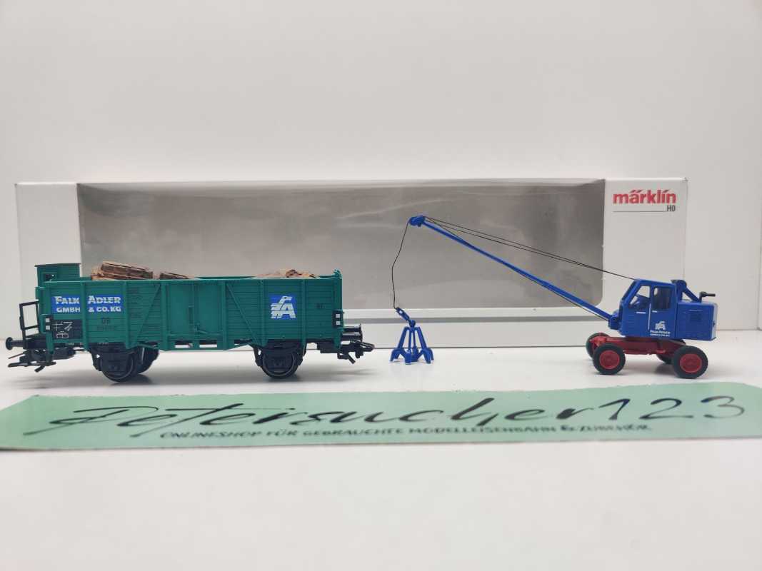 Märklin H0 AC 48115 Museumswagen-Set'15 "Falk Adler" / NEM / DB / OVP weiß