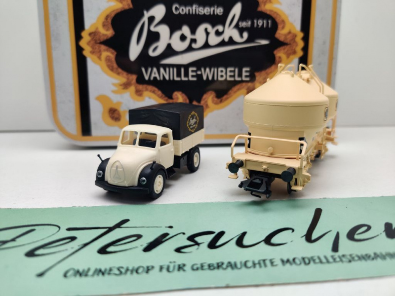 Märklin H0 AC 48118 Museumswagen-Set 2018 "Confiserie Bosch" / NEM / DB / OVP Blech