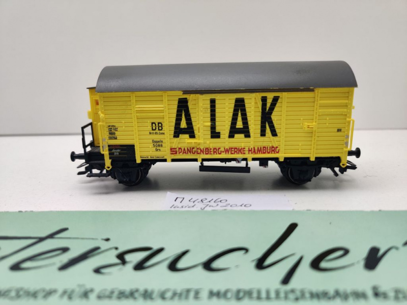 Märklin H0 AC 48160 Kühlwagen "ALAK" Grs / Ins.JW2010 / NEM / DB