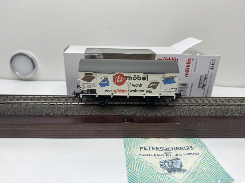 Märklin H0 AC 48165 ged. Güterwagen "Ilse" / Ins.JW 2015 / NEM / DB / OVP weiß