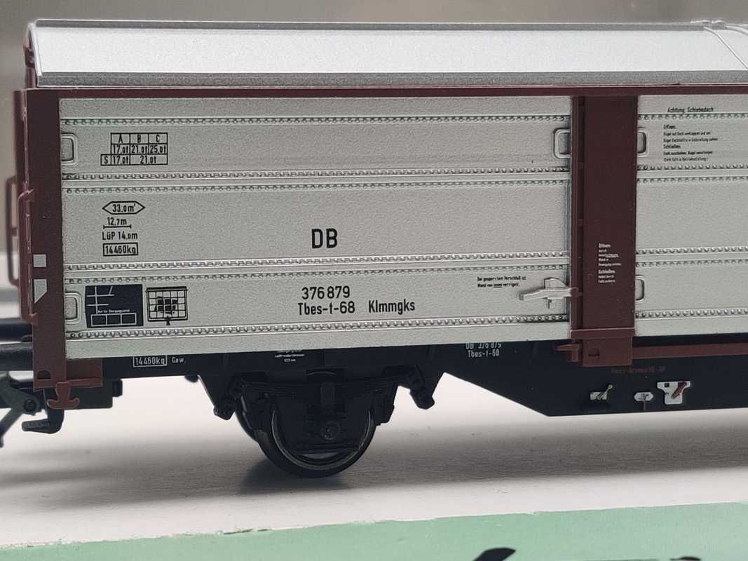 Märklin H0 AC 48167 Insider JW'17 Schiebewandwagen / NEM / DB / OVP weiß
