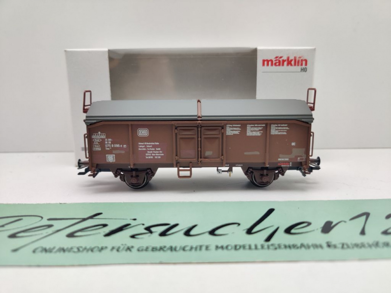 Märklin H0 AC 48169 Schiebedachwagen "Insider JW'19" Tms851 / NEM / DB / OVP weiß