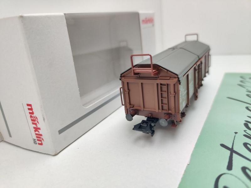 Märklin H0 AC 48169 Schiebedachwagen "Insider JW'19" Tms851 / NEM / DB / OVP weiß