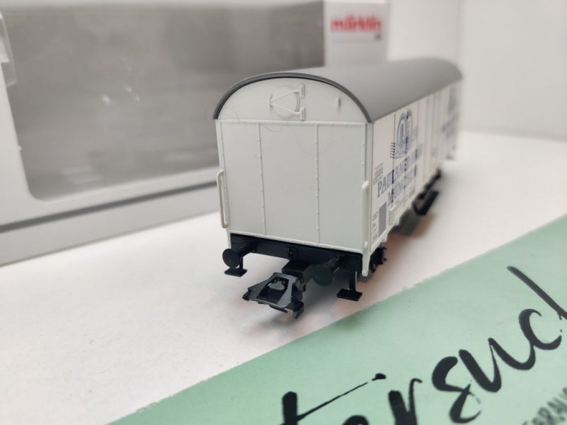 Märklin H0 AC 48171 Bierwagen "Paulaner" / Insider JW 2021 / NEM / DB / OVP weiß
