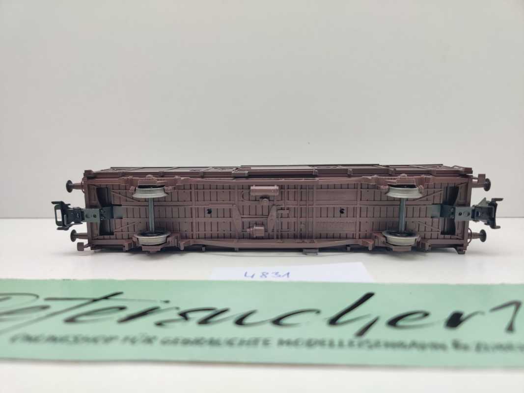 Märklin H0 AC 4831 gedeckter Güterwagen Postbeiwagen Gbss-vx / NEM / ÖBB