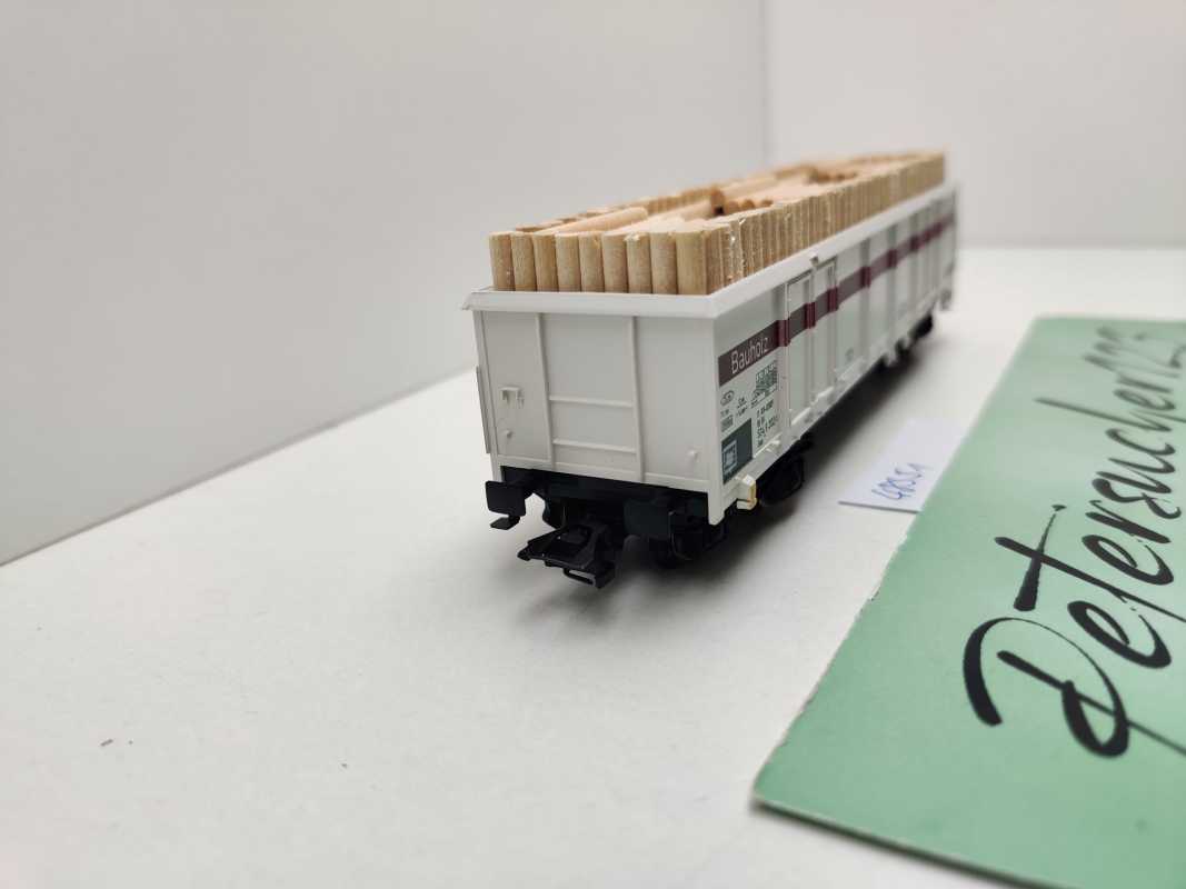 Märklin H0 AC 48351 Digital-Infotag-Wagen 2021 "Bauholz" Hochbord Eaos106 / NEM
