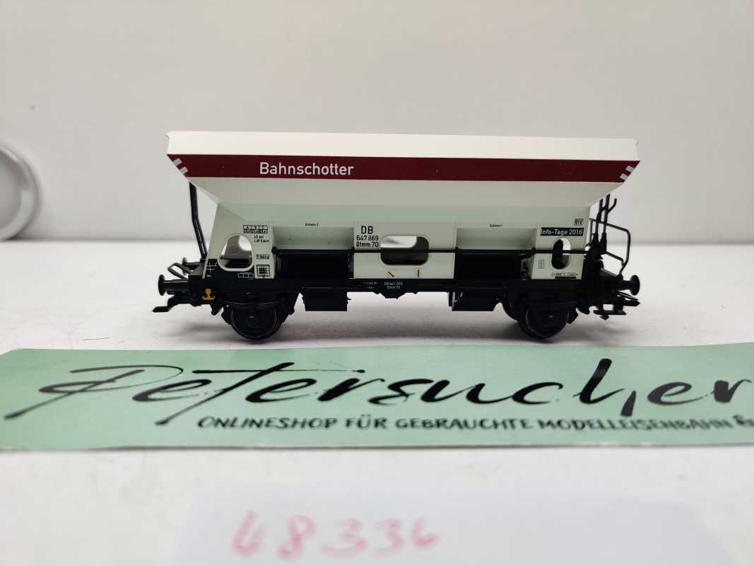 Märklin H0 AC 48336 zweiachsiger offener Selbstentladewagen der Bauart Otmm 70 / DB