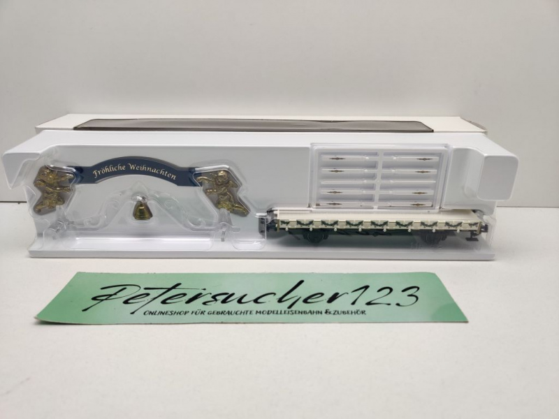 Märklin H0 AC 48406 Weihnachtswagen 2006 R02 / OVP weiß