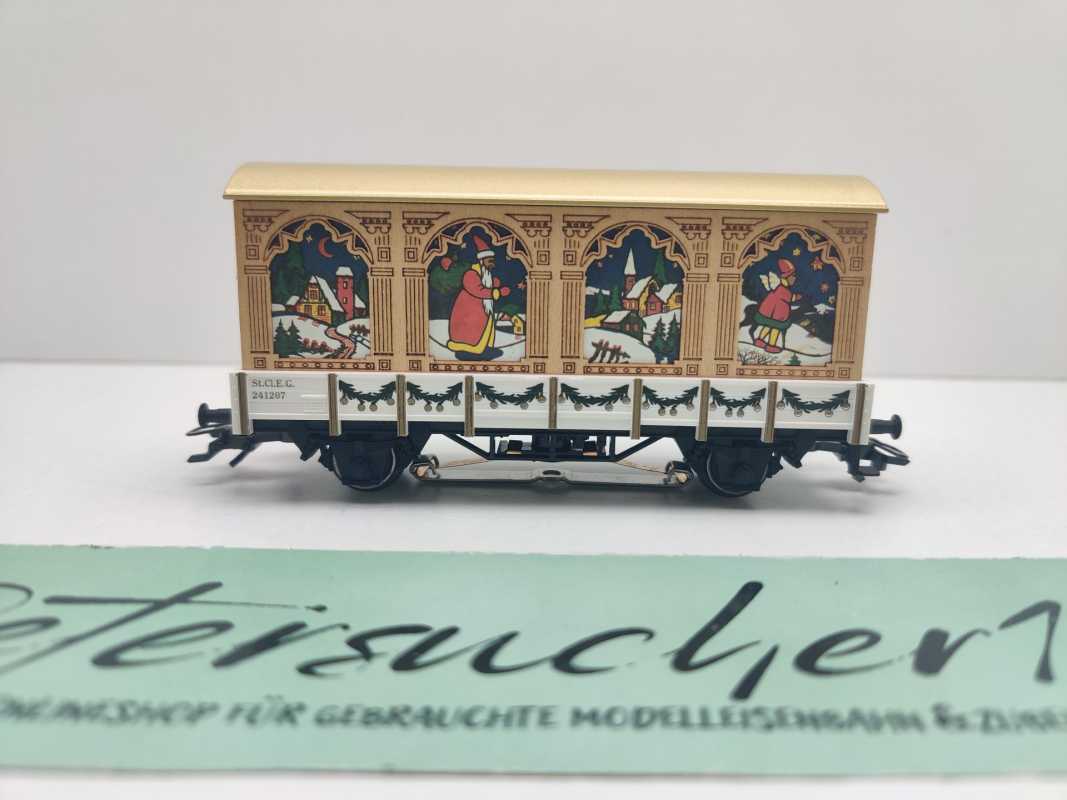 Märklin H0 AC 48407 Weihnachtswagen 2007 Kklm505 Beleuchtet / NEM / Ersatz-OVP