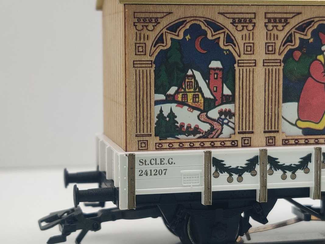 Märklin H0 AC 48407 Weihnachtswagen 2007 Kklm505 Beleuchtet / NEM / Ersatz-OVP