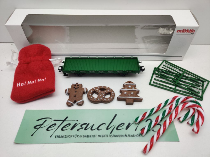 Märklin H0 AC 48416 Weihnachtswagen 2016 R02 / OVP weiß