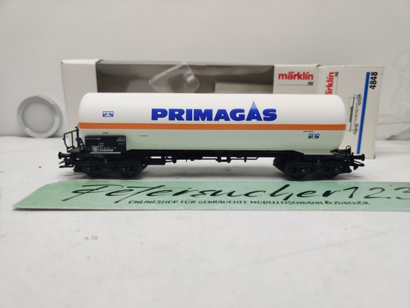 Märklin H0 AC 4848 Druckgas-Kesselwagen „PRIMAGAS“ / DB / OVP