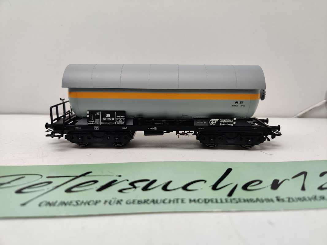 Märklin H0 AC 48480 Druckgas-Kesselwagen / Grau / DB / NEM
