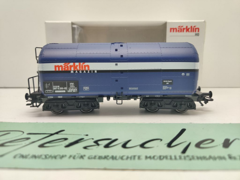 Märklin H0 AC 48507 Schweröl-Kesselwg "Magazin JW'07" 259 / NEM / DB / OVP weiß