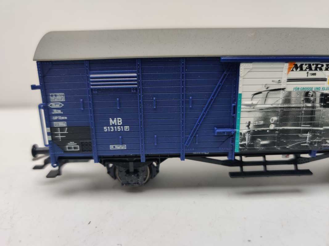 Märklin H0 AC 48511 /  Gedeckter Güterwagen der Bauart Glt 23 „Dresden“ / charakteristisch hohen Stirnwandtüren / MB