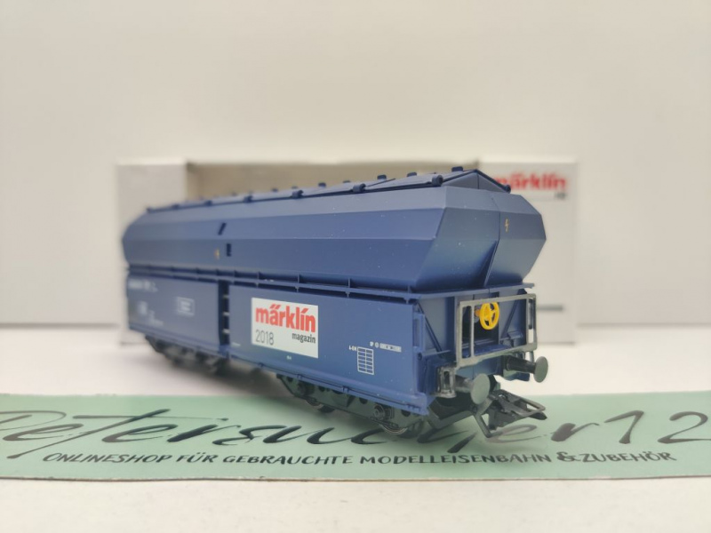 Märklin H0 AC 48518 Magazin JW'18 Selbstentladewagen Tad-4961 / NEM / DB / OVP weiß