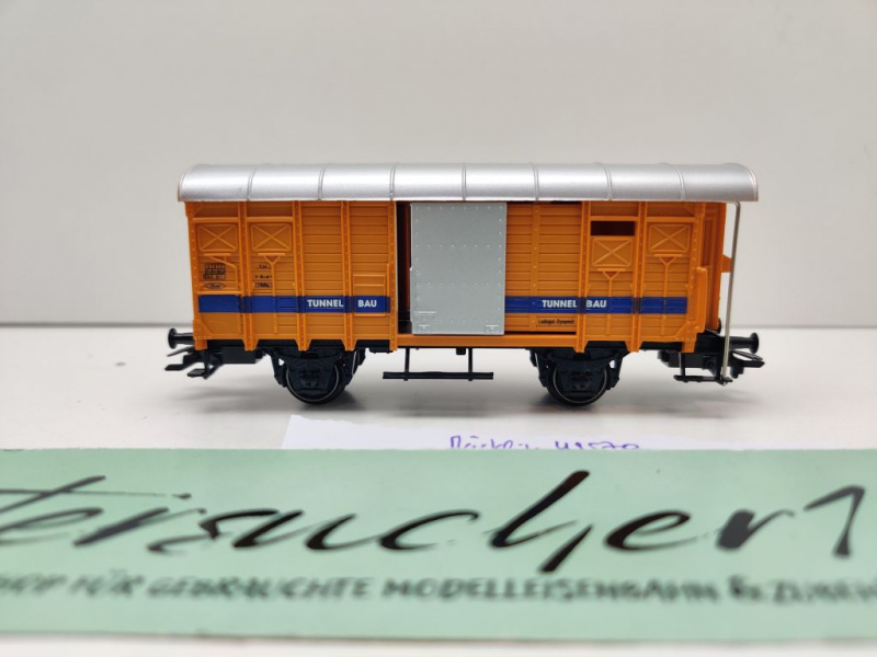 Märklin H0 AC 48570 ged Güterwagen Bremserhaus "Tunnelbau" K3 / Set / NEM / Privat