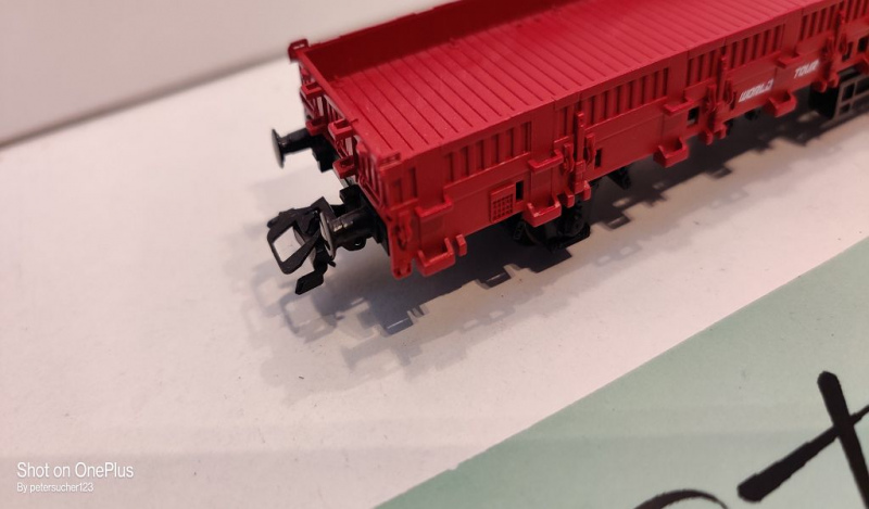 Märklin H0 AC 48611 Niederbordwagen "1.FC Märklin" o. Campingbus / JW 2011 / NEM
