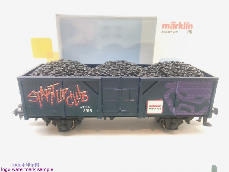 Märklin H0 AC 48616 Start up Club Jahreswagen 2016 / offener Güterwagen / OVP