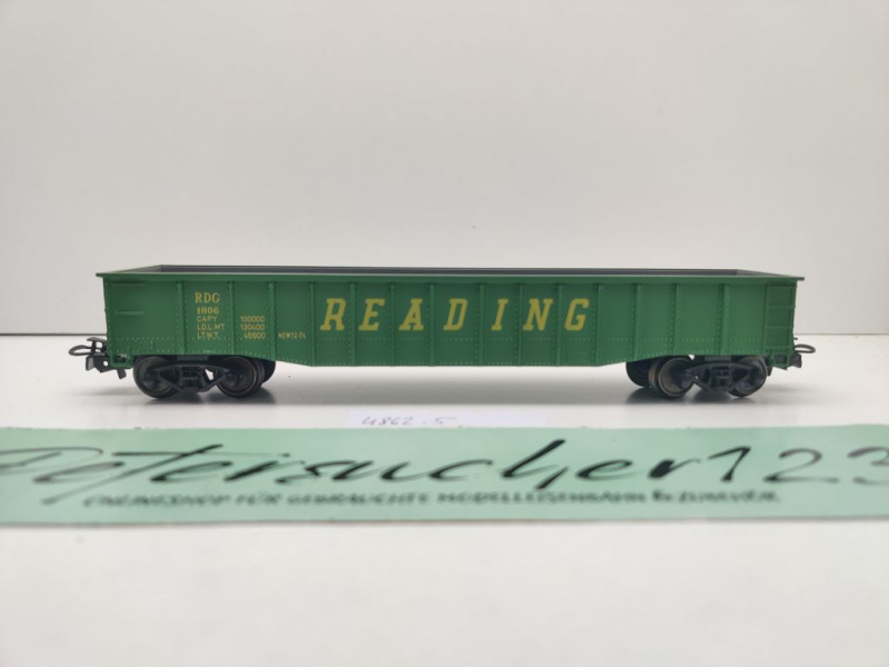Märklin H0 AC 4862-5 US Gondola "READING" aus Set / RDG
