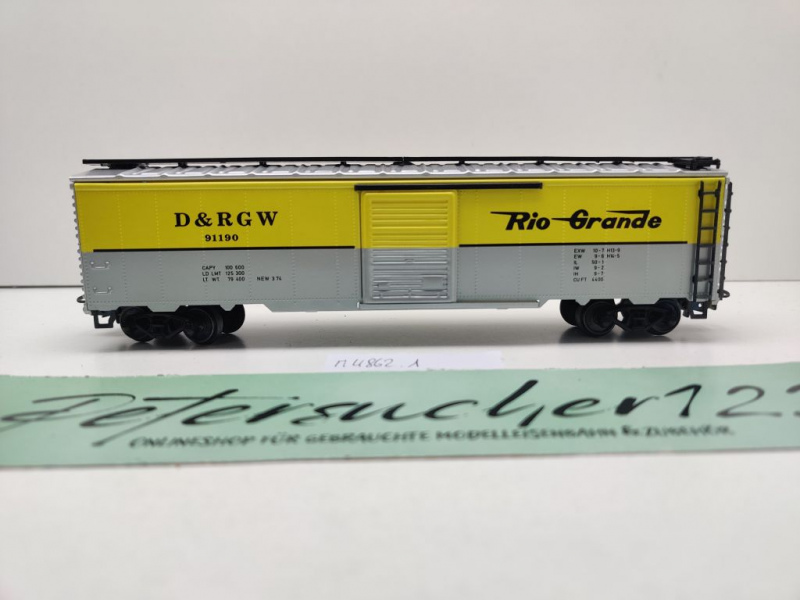 Märklin H0 AC 4862-1 US Box Car 40' "Rio Grande" aus Set / D&RGW