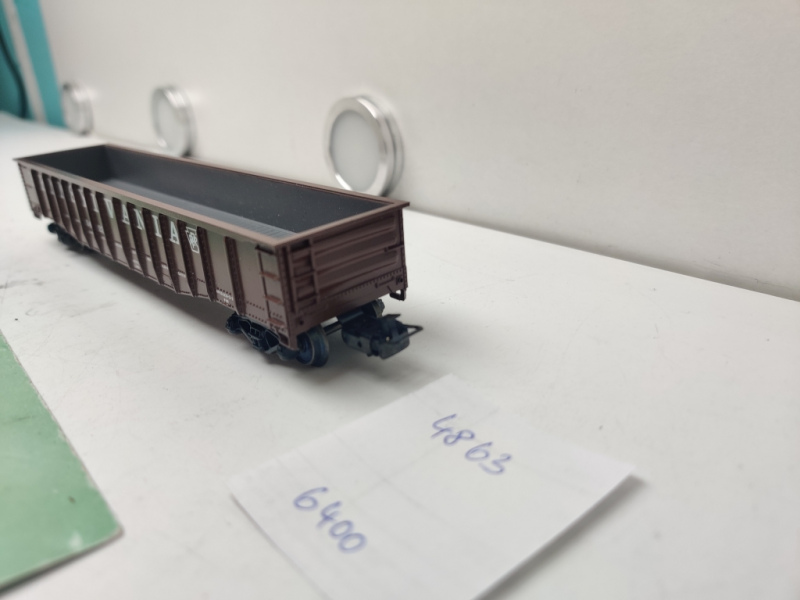 Märklin H0 AC 4863 offener Güterwagen Pennsyl Vania 345 231 / Braun