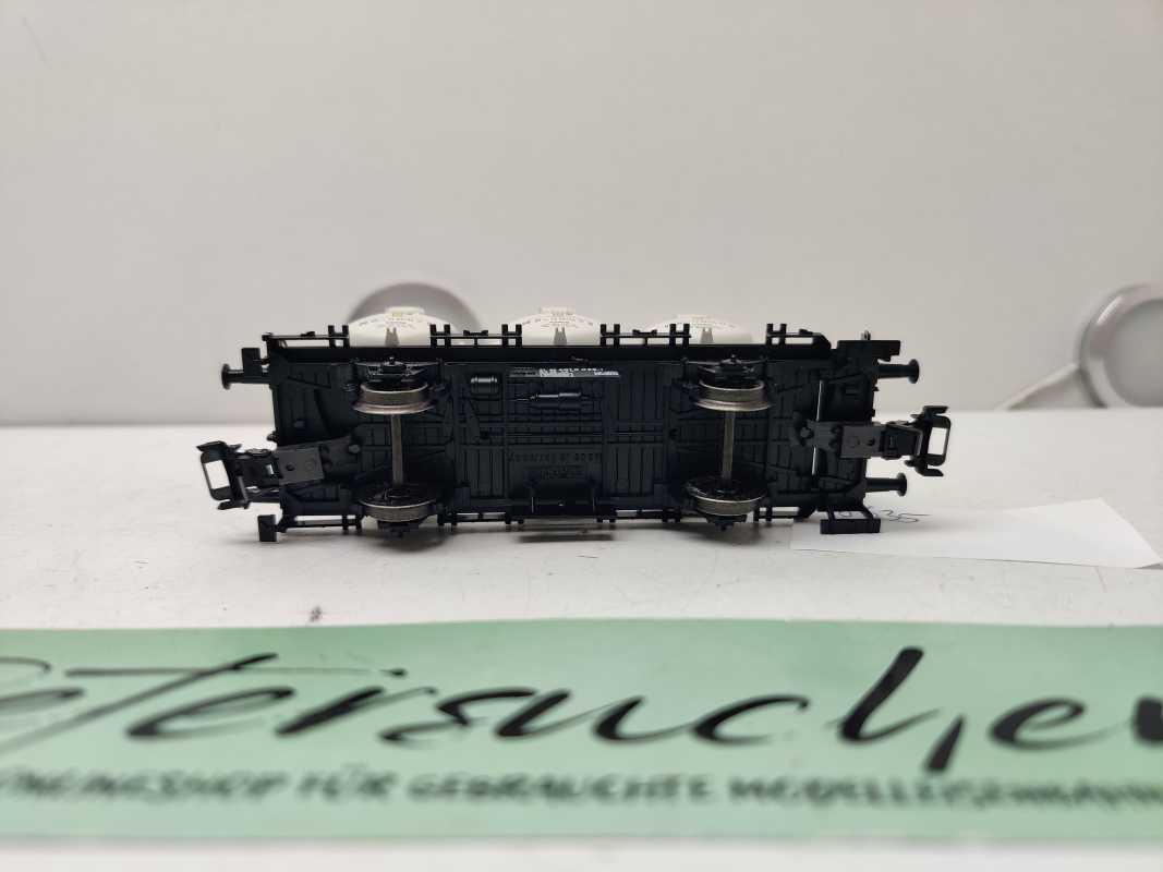 Märklin H0 AC 48635 / zweiachsigen Behälter-Tragwagens der Bauart Lgns / DB AG
