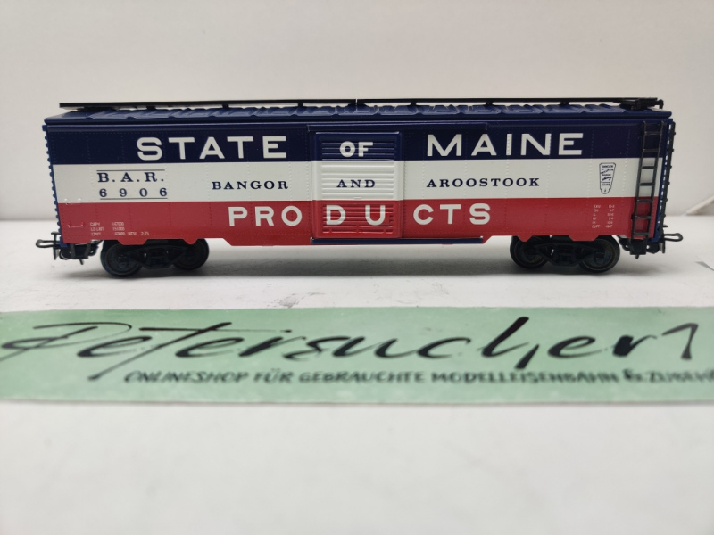 Märklin H0 AC 4863 Güterwagen State of Maine / BAR 6906 / Blech
