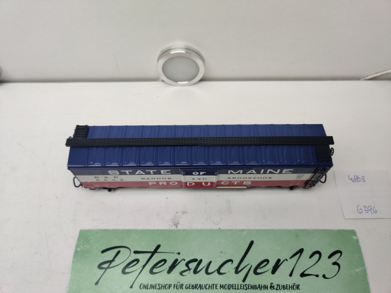 Märklin H0 AC 4863 Güterwagen State of Maine / BAR 6906 / Blech