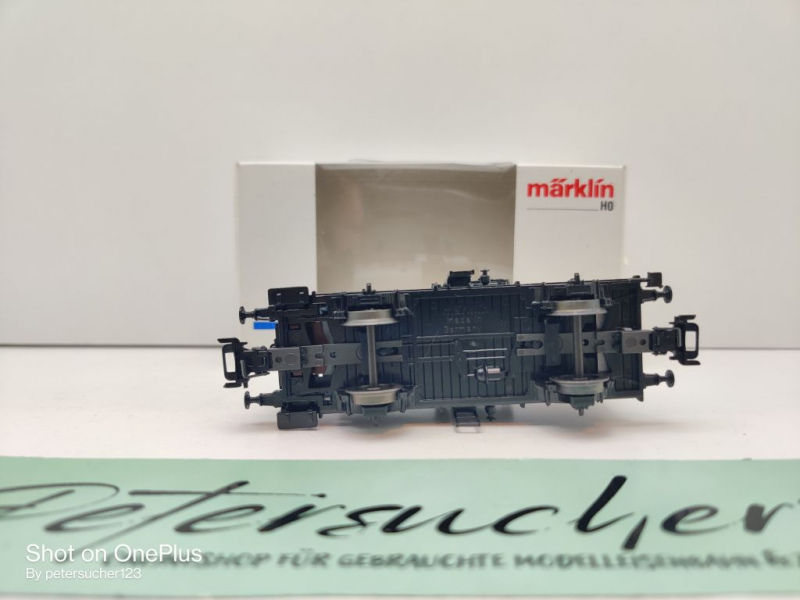 Märklin H0 AC 4870 Kesselwagen "ABC" / NEM / Privat, DRG / OVP weiß