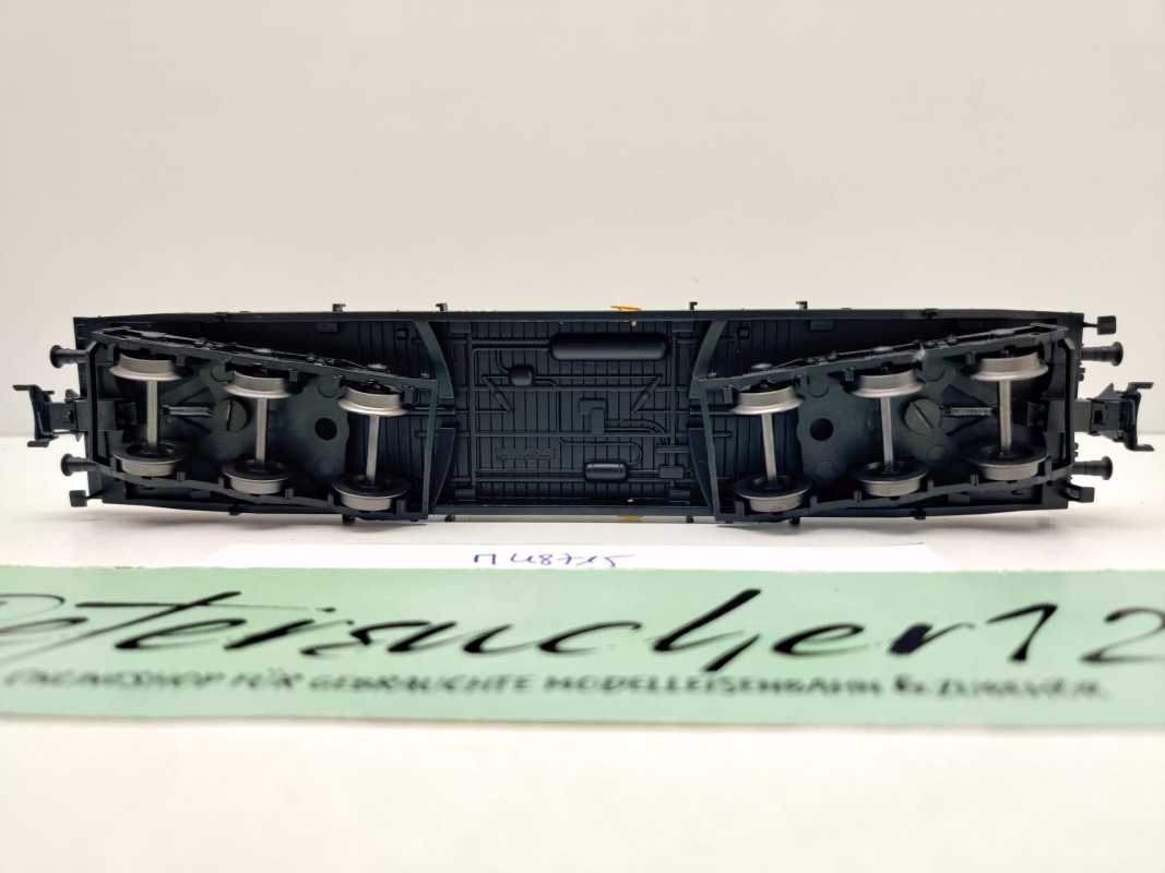 Märklin H0 AC 48715 Tragwagen Samms709 / ohne Rungen ohne Ladung / NEM / DB