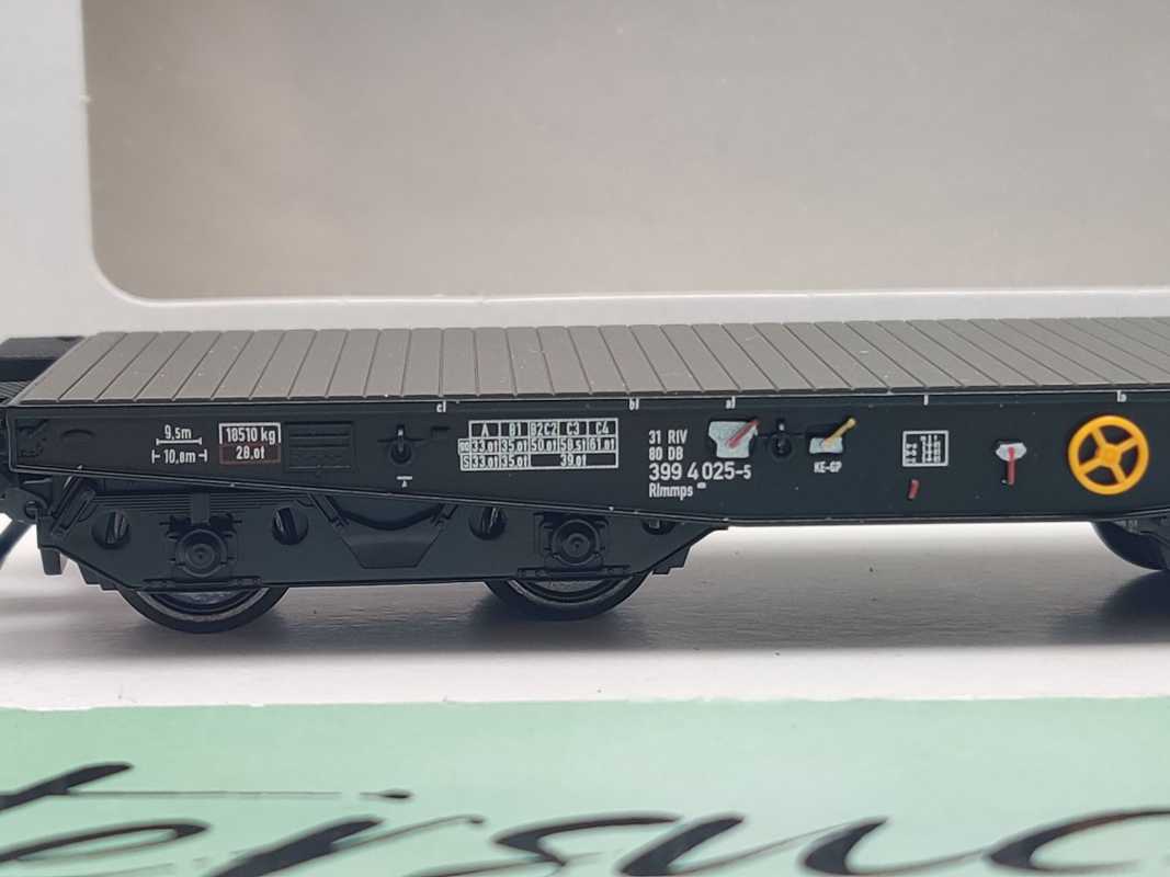 Märklin H0 48734 Schwerlast-Flachwagen Rlmmps650 / NEM / DB / OVP