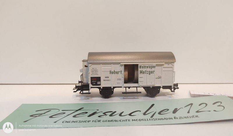 Märklin H0 AC 48754 Güterwagen m Brmshs "Weinwg Metzger" / JW 1999 / NEM / K.P.E.V.