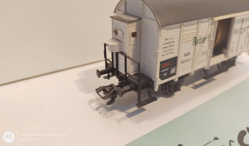 Märklin H0 AC 48754 Güterwagen m Brmshs "Weinwg Metzger" / JW 1999 / NEM / K.P.E.V.