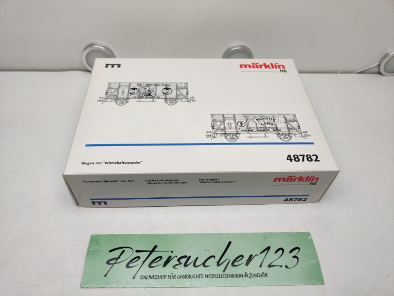 Märklin H0 48782  Güterwagen-Set  Wirtschaft Wunder  / OVP
