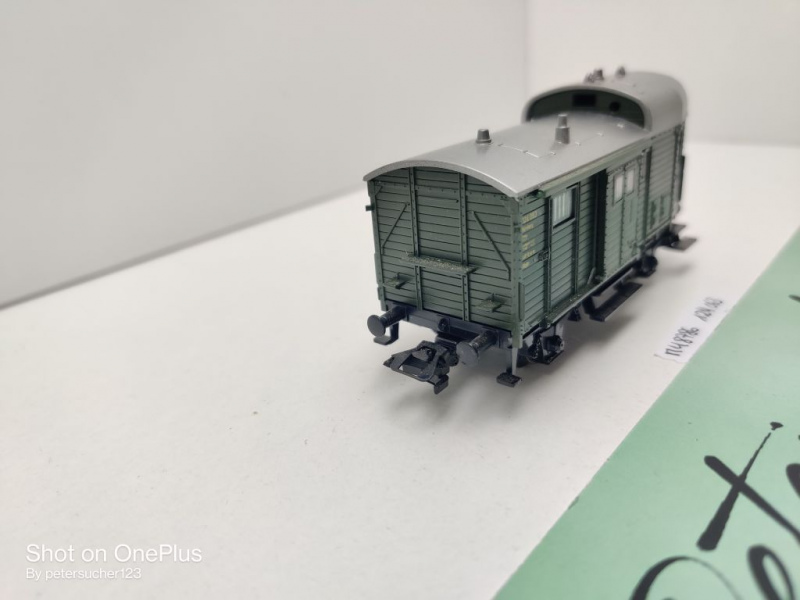 Märklin H0 AC 48786 1x Güterzug-Begleitwagen aus Set / Pwg / NEM / DB