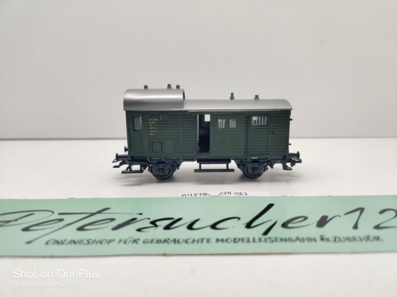 Märklin H0 AC 48786 1x Güterzug-Begleitwagen aus Set / Pwg / NEM / DB
