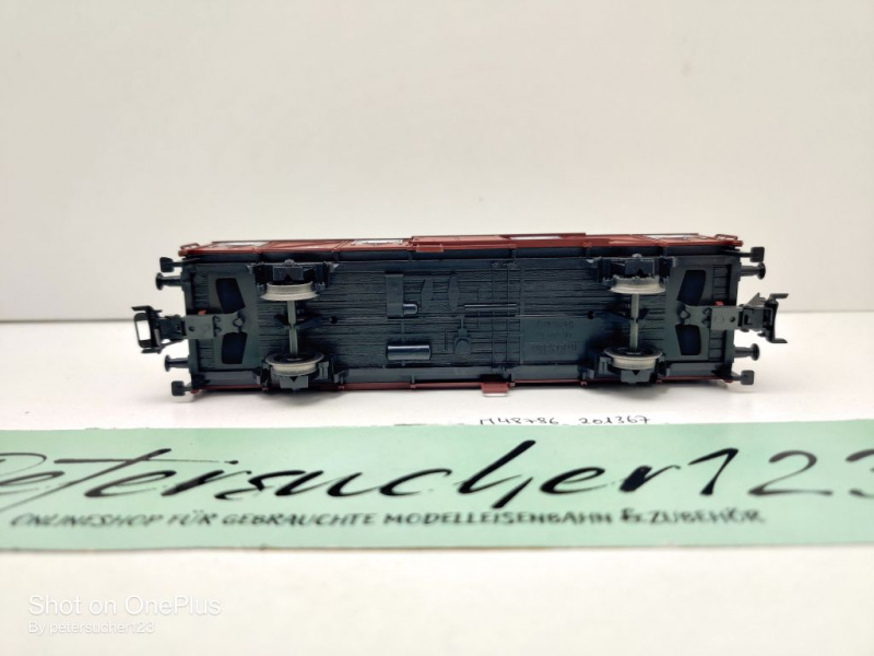 Märklin H0 AC 48786 1x ged. Güterwagen aus Set / Glmhs50 / NEM / DB