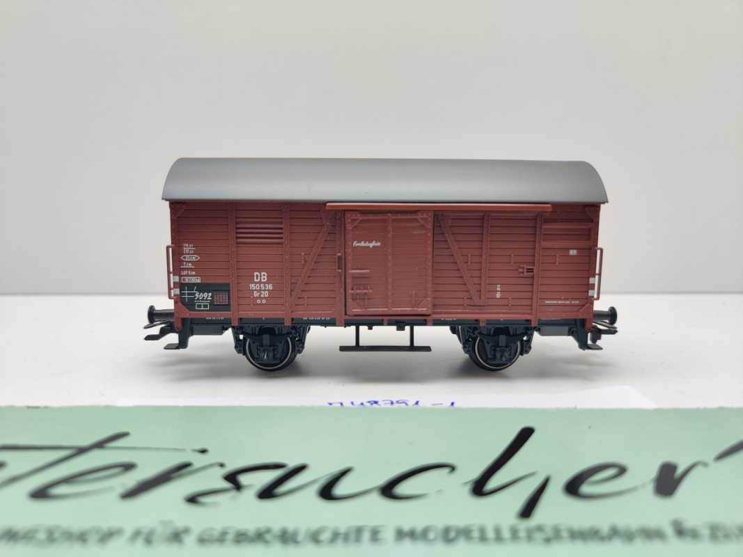Märklin H0 AC 48791-01 Gedeckter Güterwagen Gr20 aus Set / NEM / DB