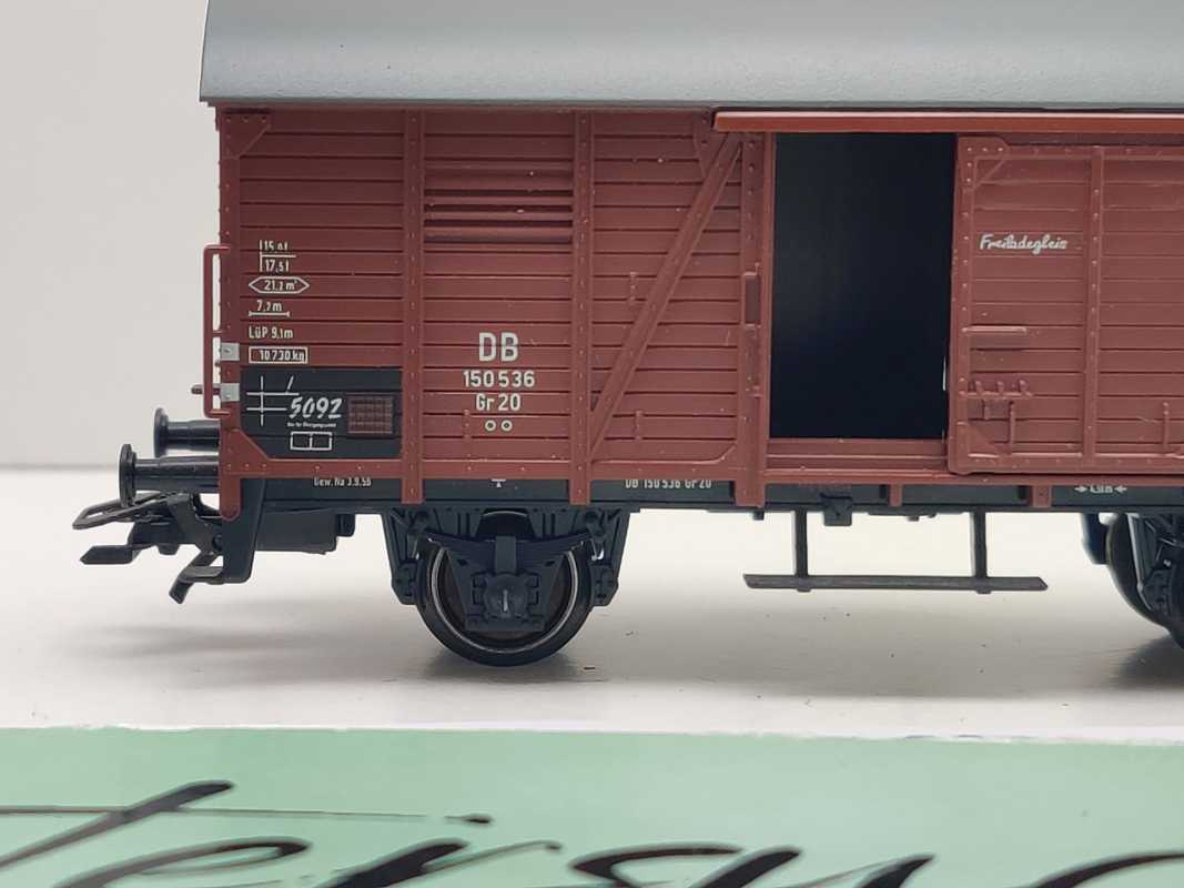 Märklin H0 AC 48791-01 Gedeckter Güterwagen Gr20 aus Set / NEM / DB