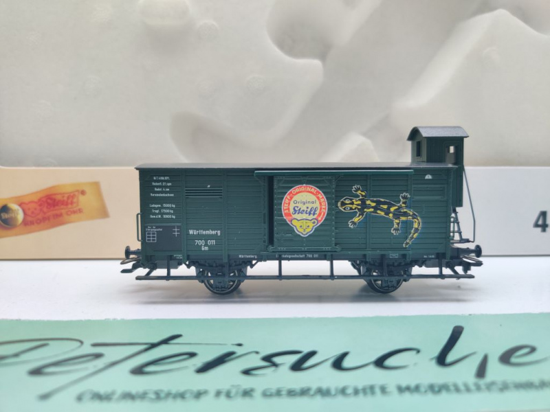 Märklin H0 AC 48806 Wagenpackung Steiff "Naturpark o Donau" NEM / K.W.St.E. / OVP