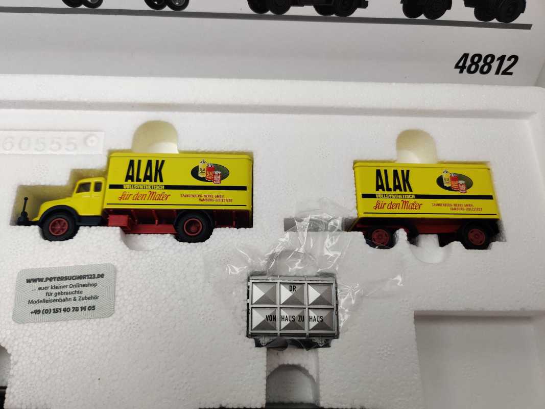 Märklin H0 AC 48812 / historische Themen-Set „Gütertransport der Spangenberg-Werke“ / OVP