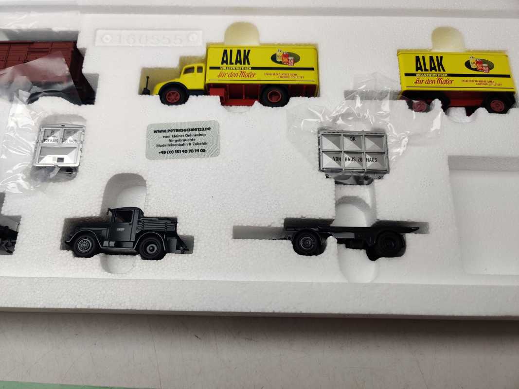 Märklin H0 AC 48812 / historische Themen-Set „Gütertransport der Spangenberg-Werke“ / OVP